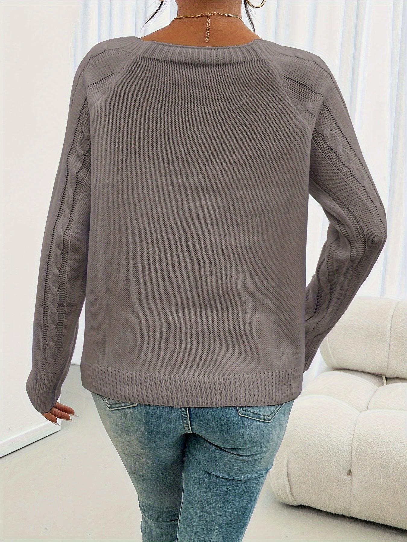 MOREAU LYON | PULL TEXTURÉ À BOUTONS POUR FEMME