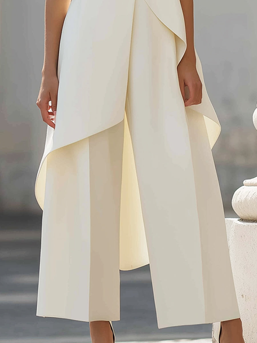 MOREAU LYON | ENSEMBLE ASYMÉTRIQUE EN DEUX PIÈCES POUR FEMMES