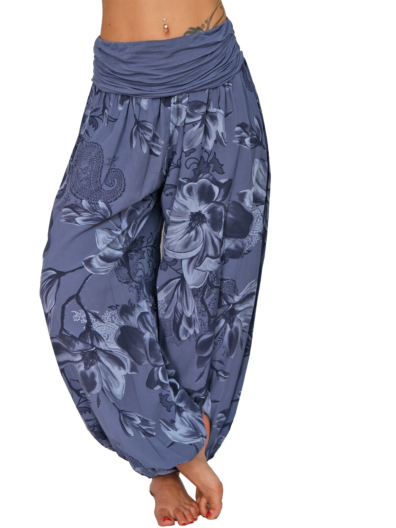 MOREAU LYON | PANTALONS FLORAUX POUR FEMMES