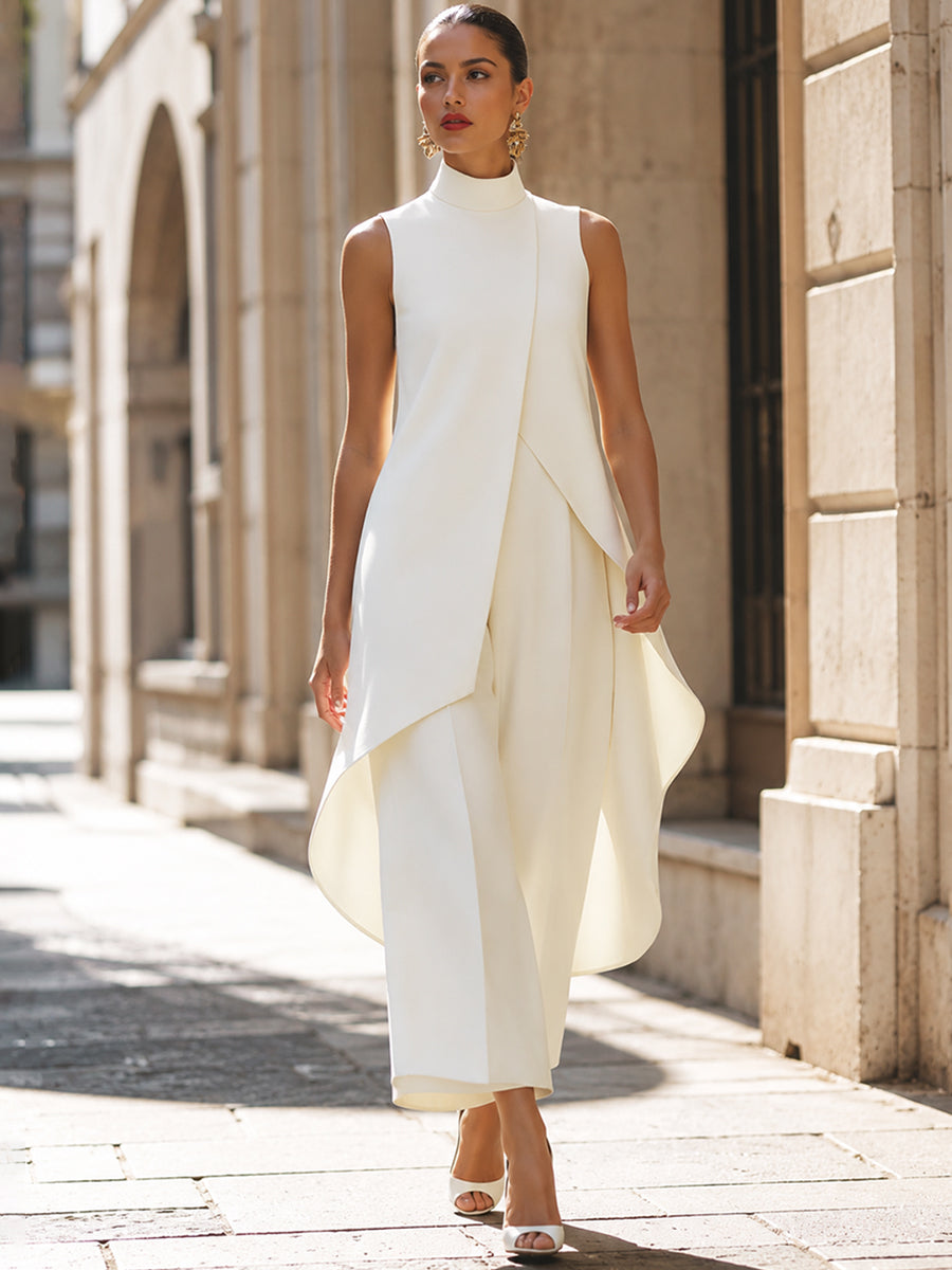 MOREAU LYON | ENSEMBLE ASYMÉTRIQUE EN DEUX PIÈCES POUR FEMMES