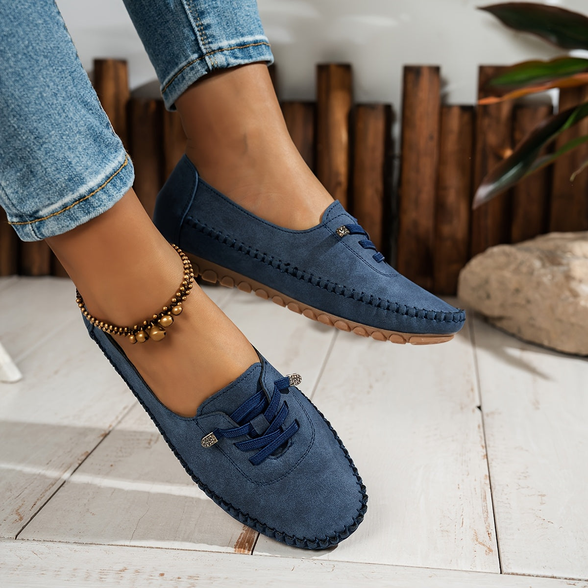 MOREAU LYON | MOCASSINS À SOUTIEN FLEXIBLE POUR FEMMES