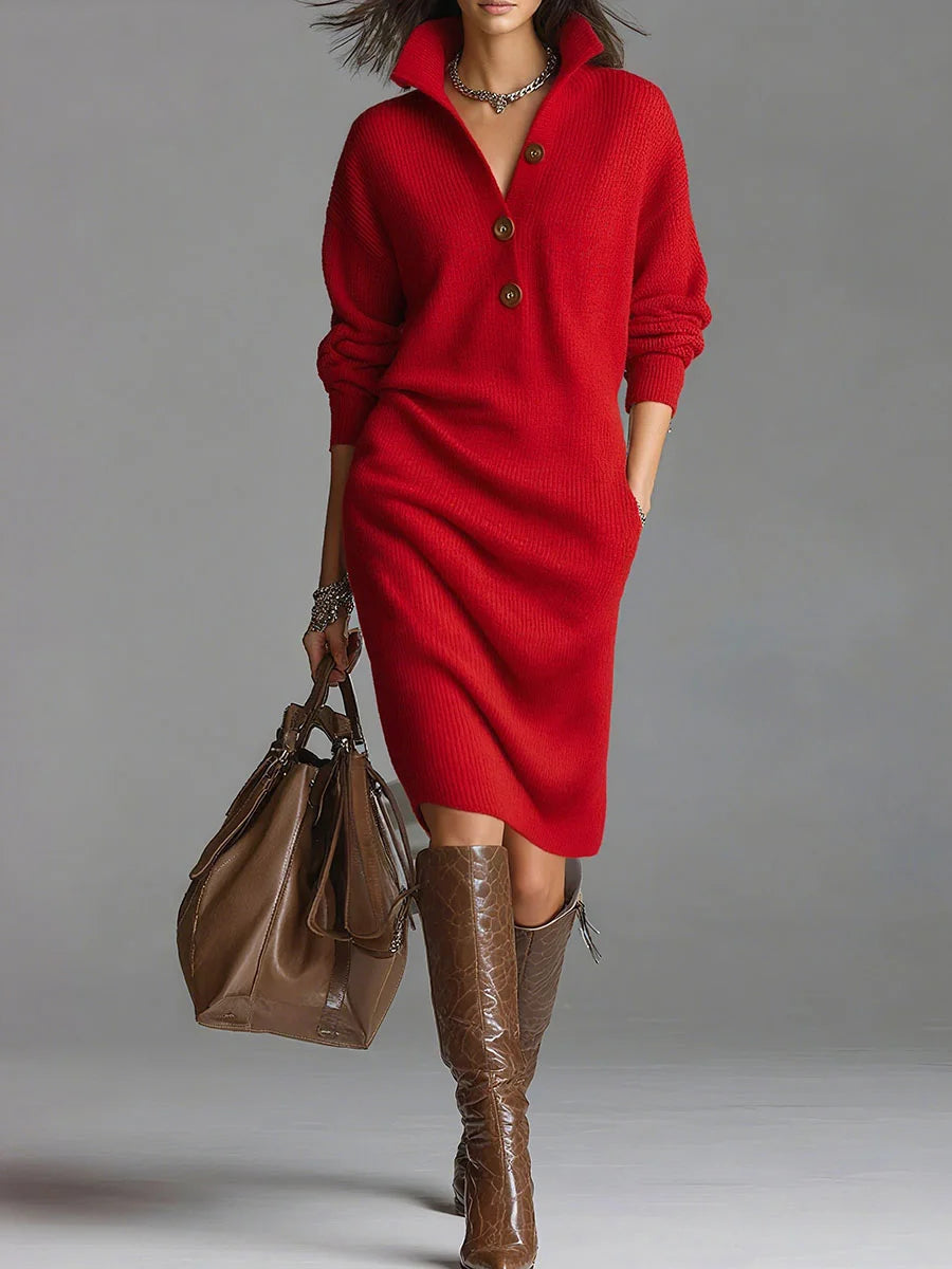 MOREAU LYON | ROBE MIDI RIBBÉE POUR FEMMES