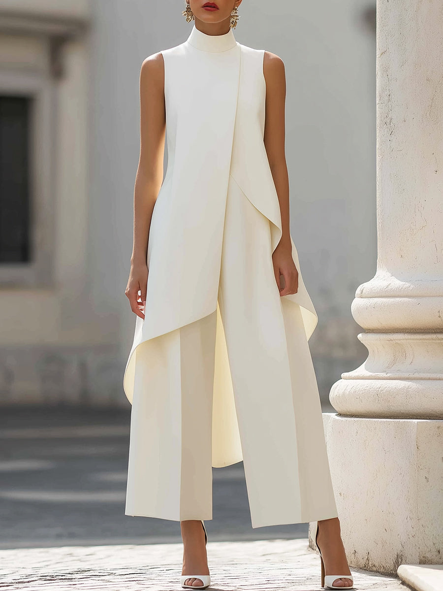MOREAU LYON | ENSEMBLE ASYMÉTRIQUE EN DEUX PIÈCES POUR FEMMES