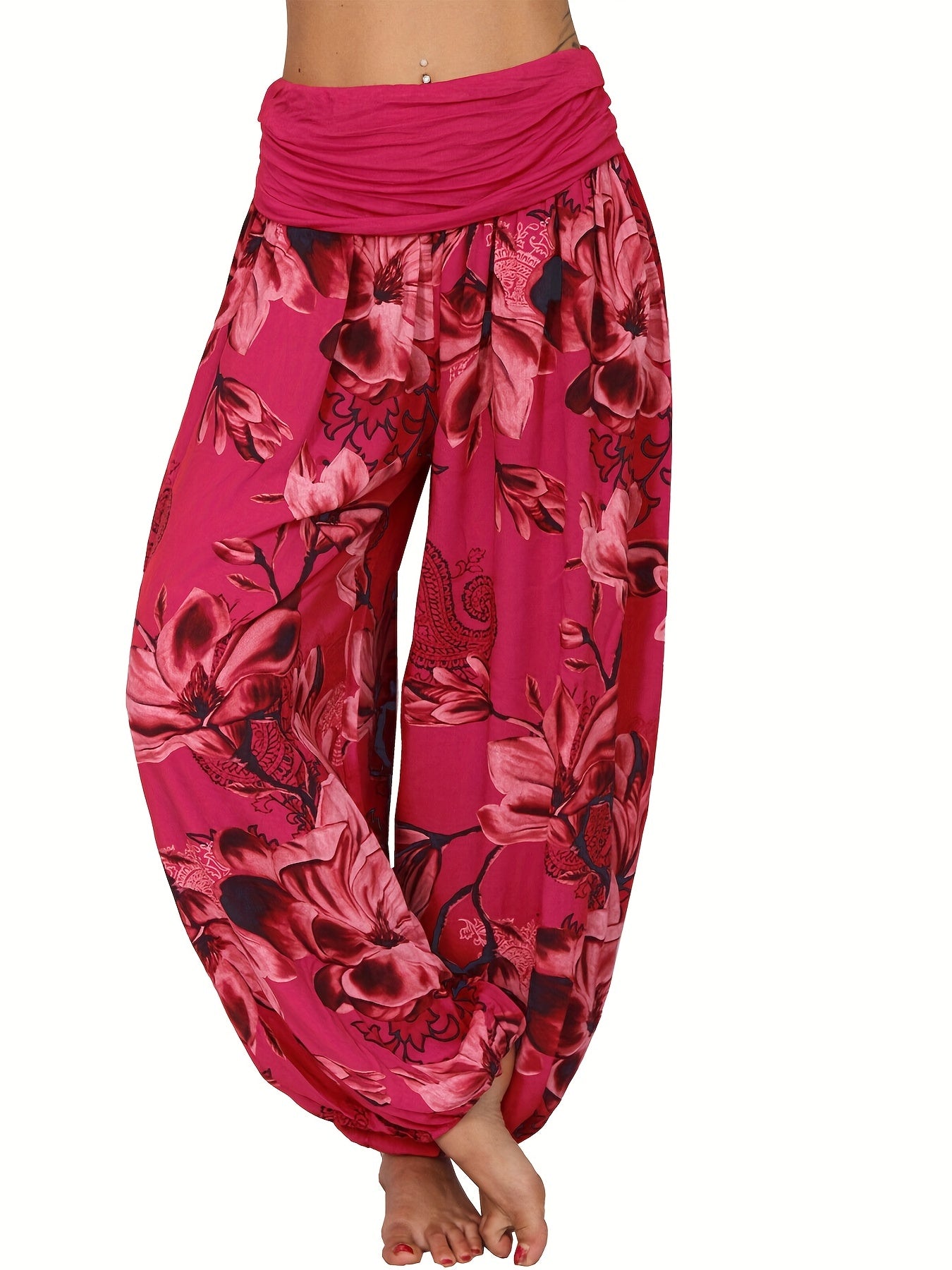 MOREAU LYON | PANTALONS FLORAUX POUR FEMMES