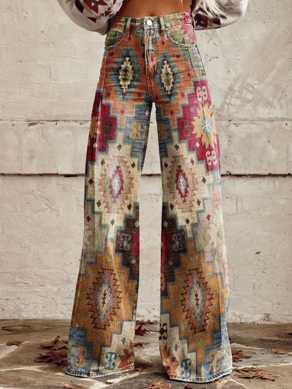 MOREAU LYON | PANTALON CHEVRON RÉTRO POUR FEMMES