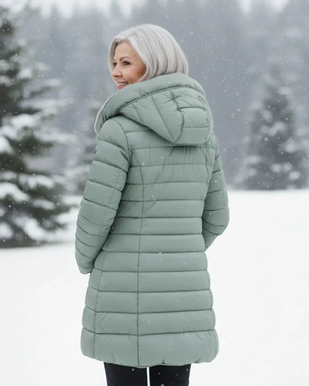 MOREAU LYON | VESTE LONGUE REMBOURRÉE POUR FEMMES