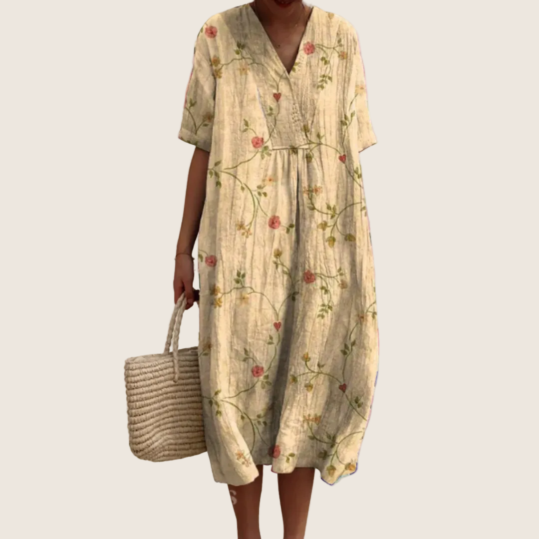 MOREAU LYON | ROBE D’ÉTÉ FLORALE POUR FEMMES