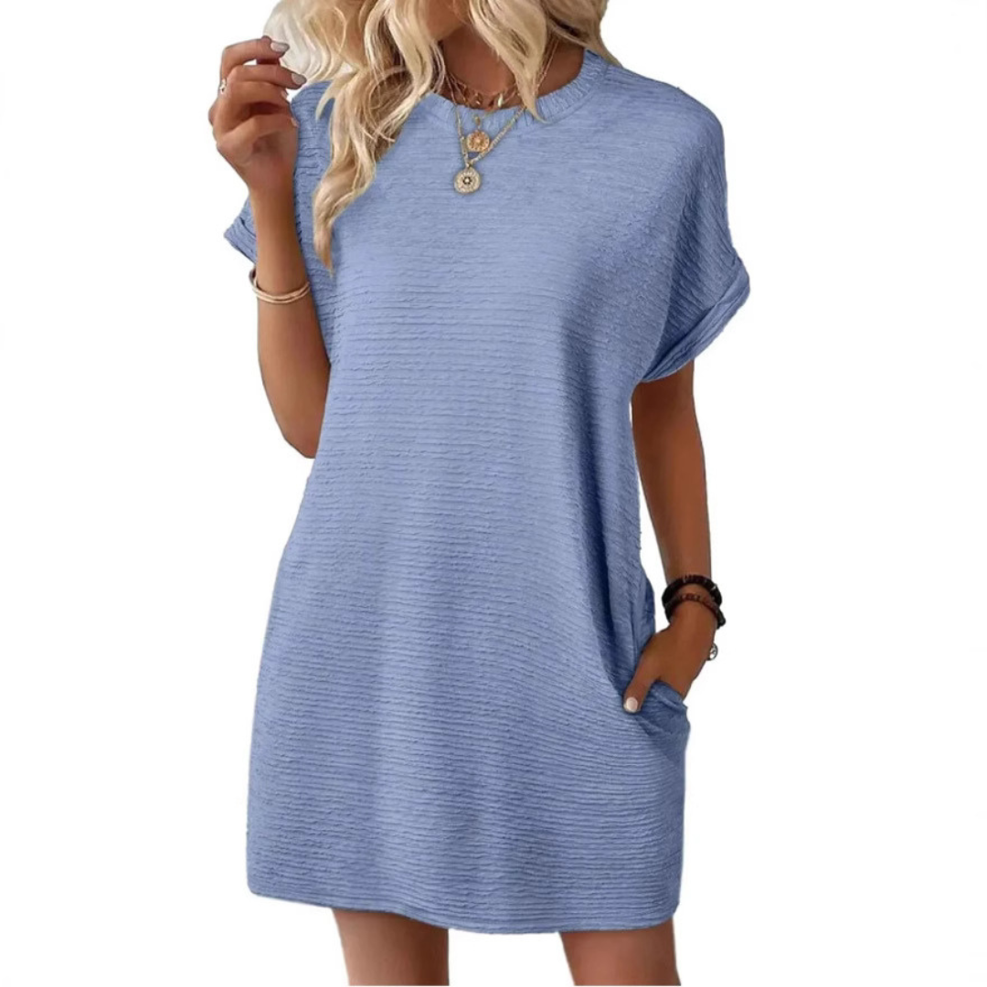 MOREAU LYON | ROBE À COL ROND POUR FEMMES