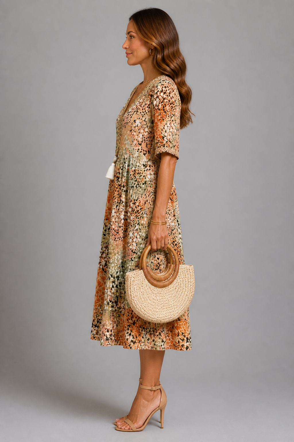 MOREAU LYON | ROBE MIDI CHIC POUR FEMMES