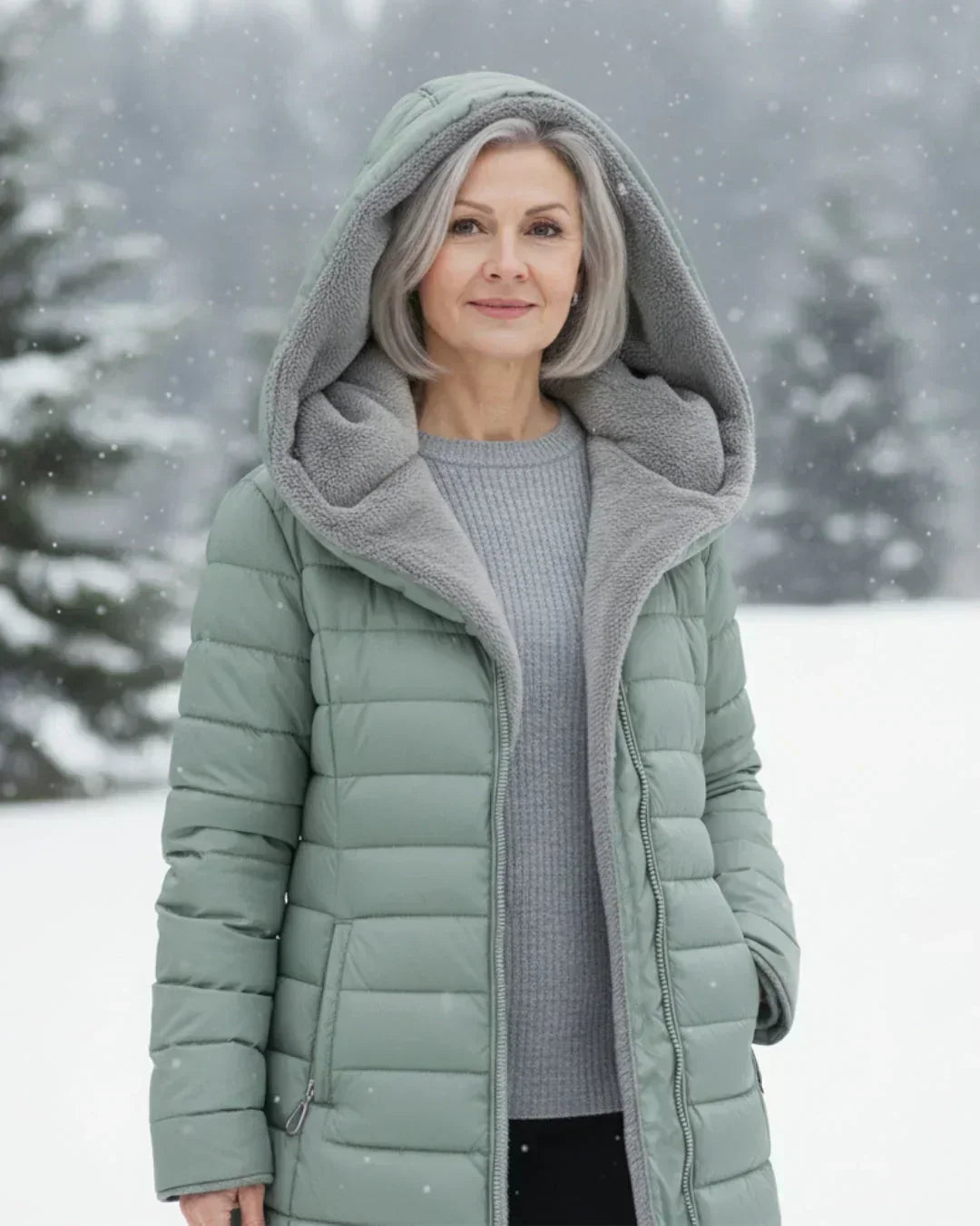 MOREAU LYON | VESTE LONGUE REMBOURRÉE POUR FEMMES