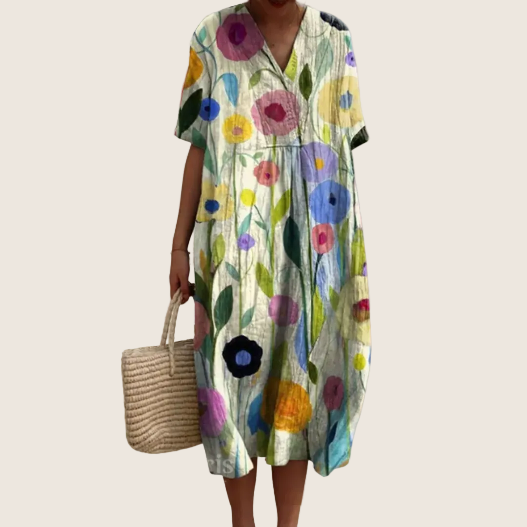 MOREAU LYON | ROBE D’ÉTÉ FLORALE POUR FEMMES