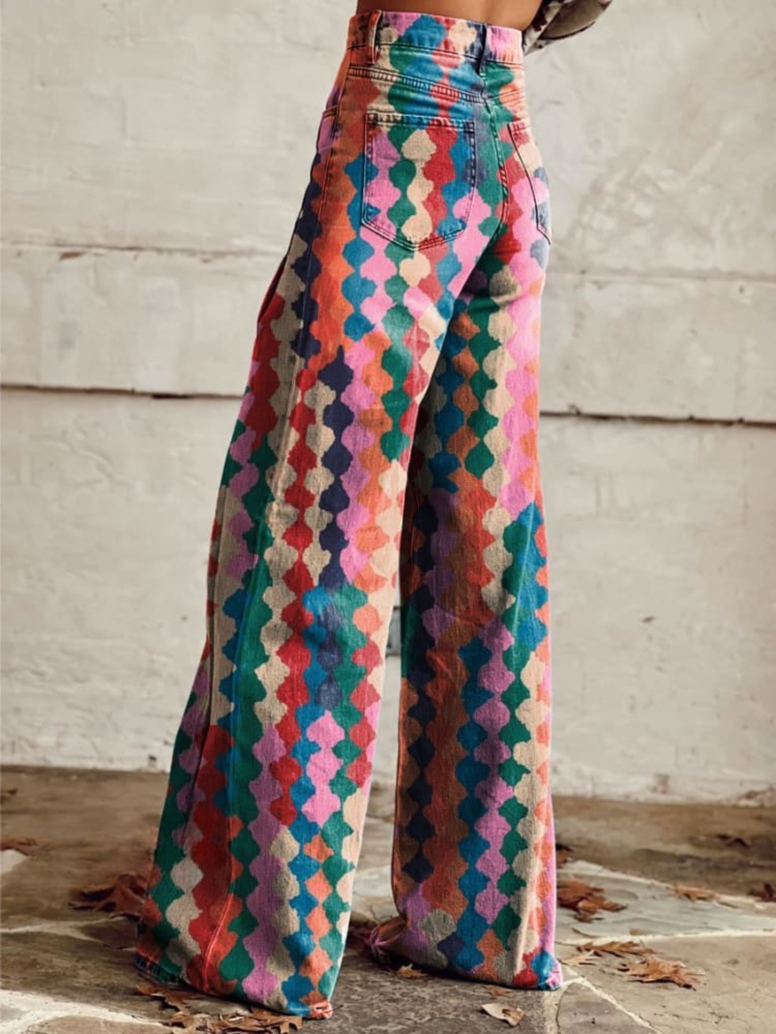 MOREAU LYON | PANTALON BOHÈME LARGE POUR FEMMES