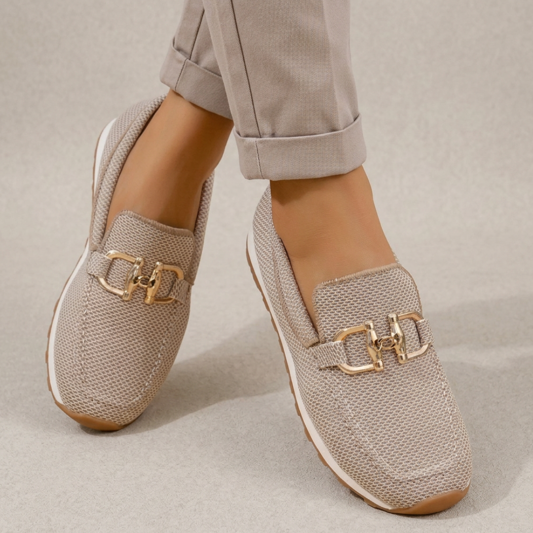 MOREAU LYON | BASKETS MOCASSINS REMBOURRÉES POUR FEMMES