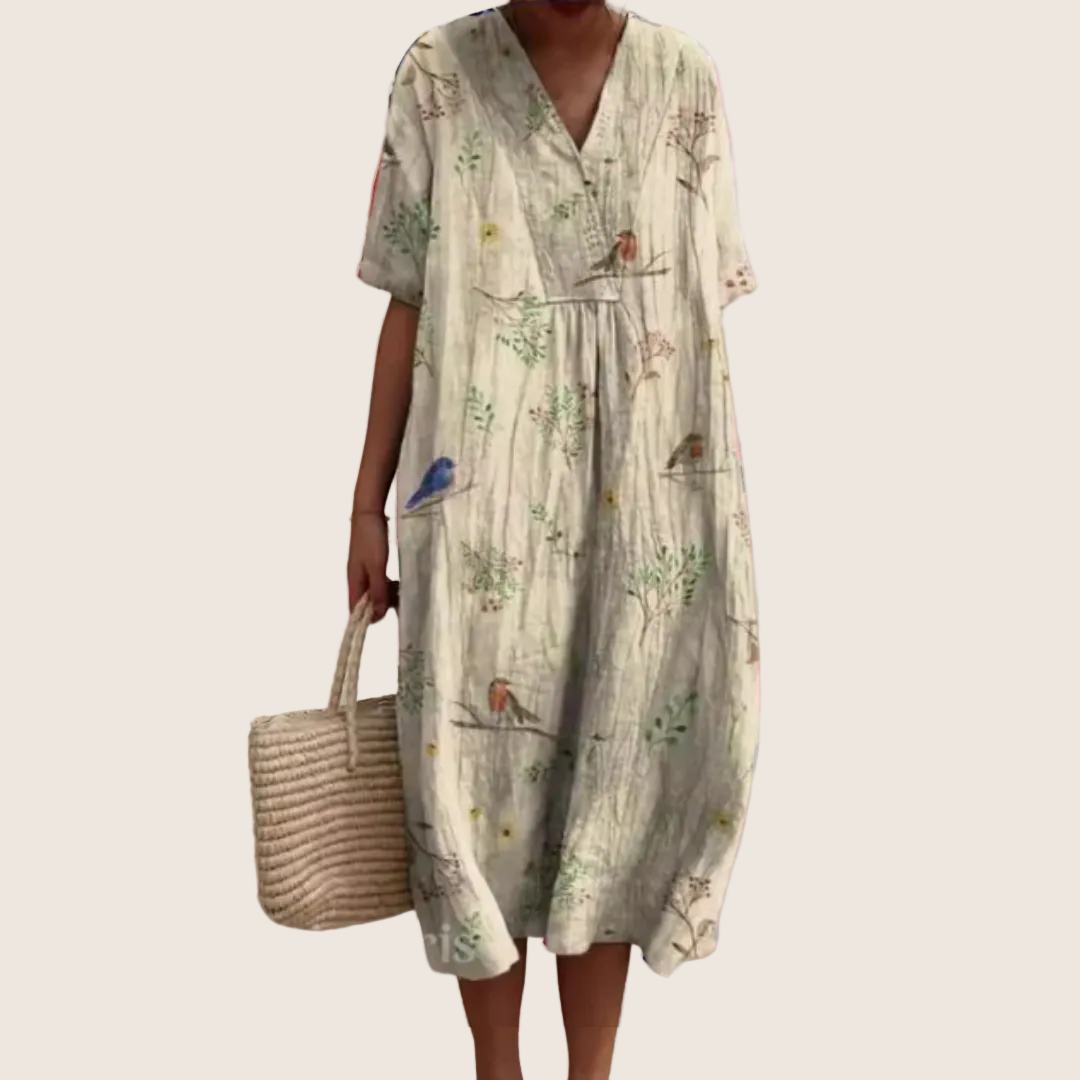 MOREAU LYON | ROBE D’ÉTÉ FLORALE POUR FEMMES