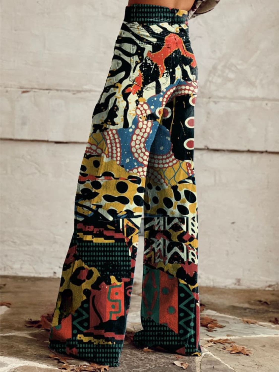 MOREAU LYON | PANTALON LARGE ARTISTIQUE POUR FEMMES