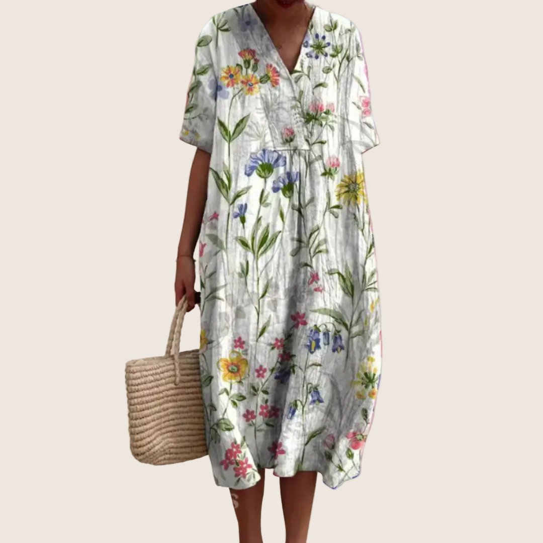 MOREAU LYON | ROBE D’ÉTÉ FLORALE POUR FEMMES