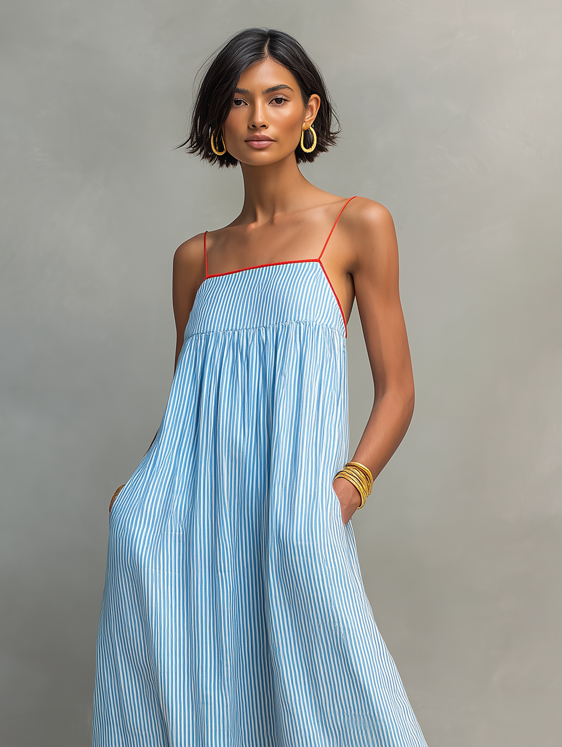 MOREAU LYON | ROBE MAXI ÉTÉ FLUIDE POUR FEMMES