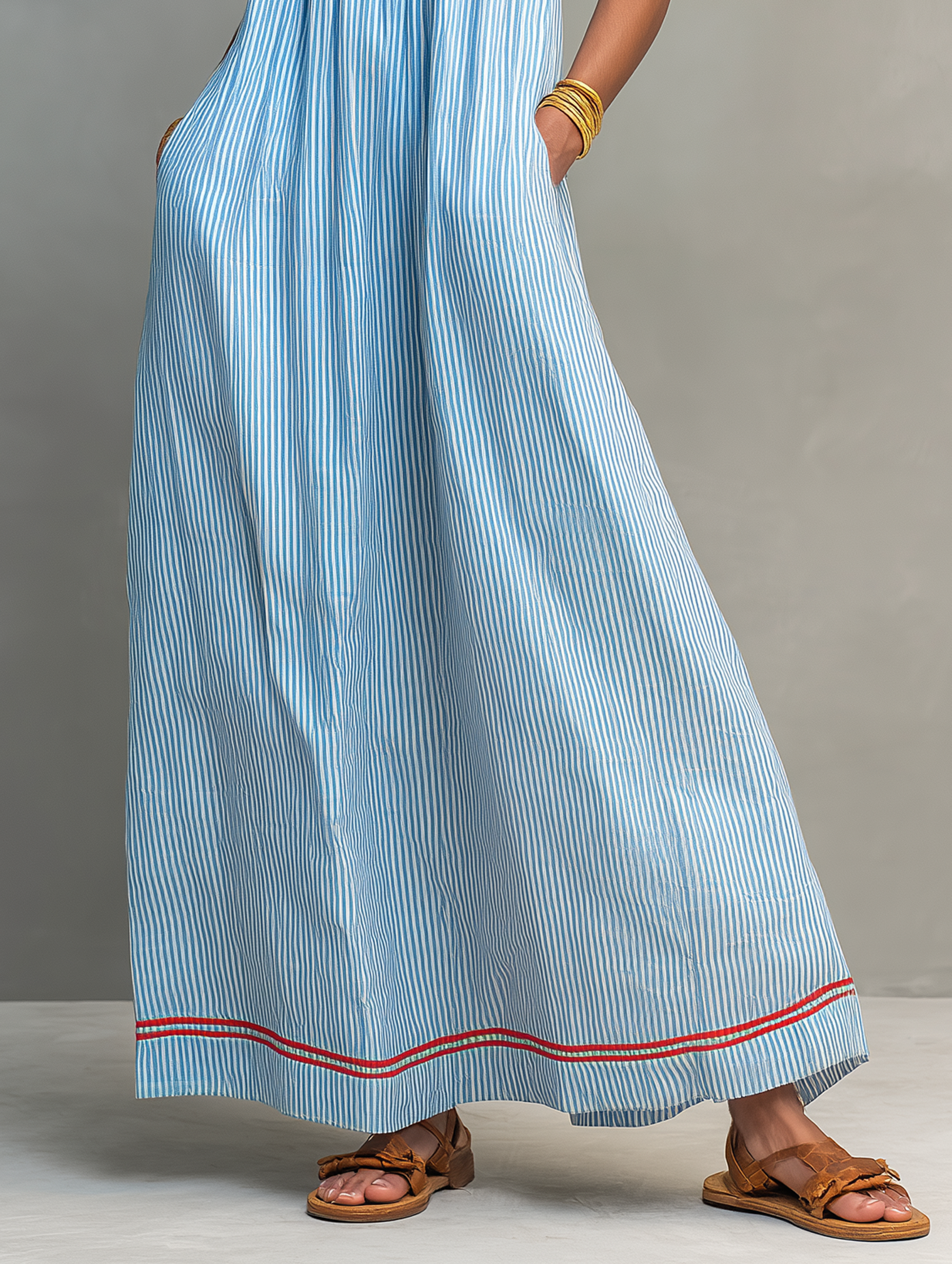 MOREAU LYON | ROBE MAXI ÉTÉ FLUIDE POUR FEMMES