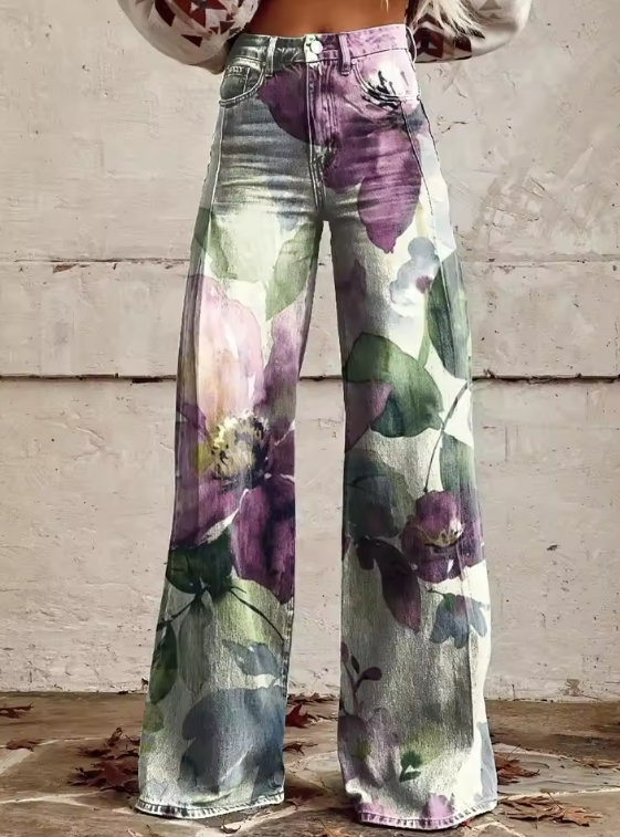 MOREAU LYON | PANTALON BOHÈME VINTAGE POUR FEMMES
