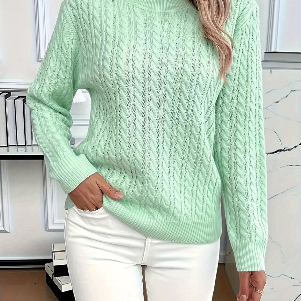 MOREAU LYON | SWEAT À COL ROND COZY POUR FEMMES