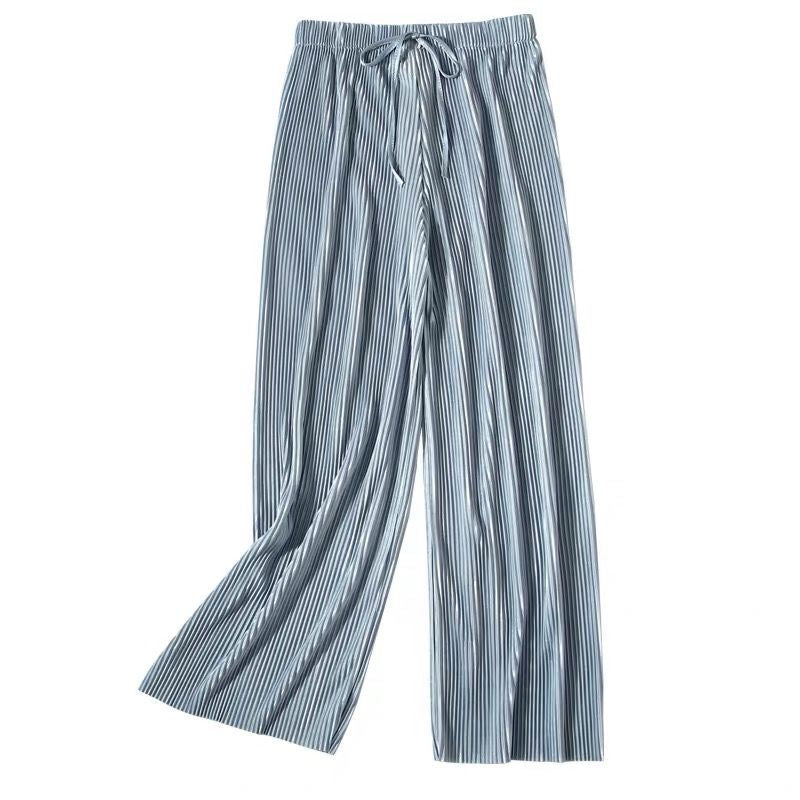 MOREAU LYON | PANTALONS PLISÉS À JAMBES LARGES POUR FEMMES