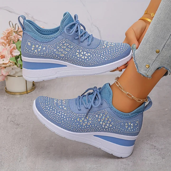 MOREAU LYON | BASKETS EN STRASS POUR FEMMES