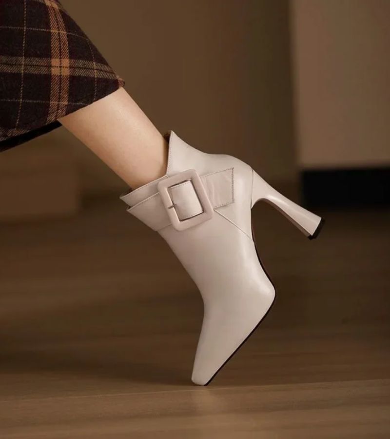 MOREAU LYON | BOTTINES À TALON CHEVILLE POUR FEMMES