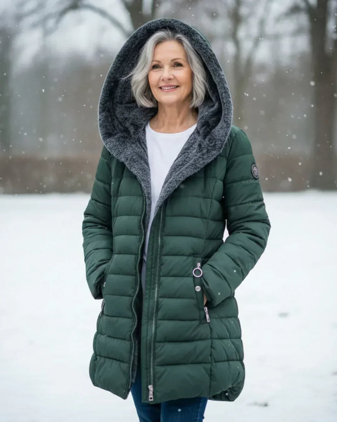 MOREAU LYON | VESTE LONGUE REMBOURRÉE POUR FEMMES