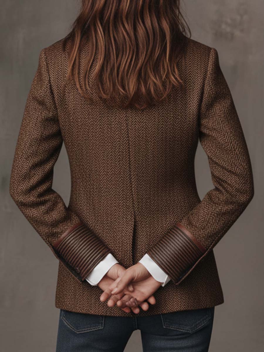 MOREAU LYON | BLAZER STRUCTURÉ ARTISTIQUE POUR FEMMES