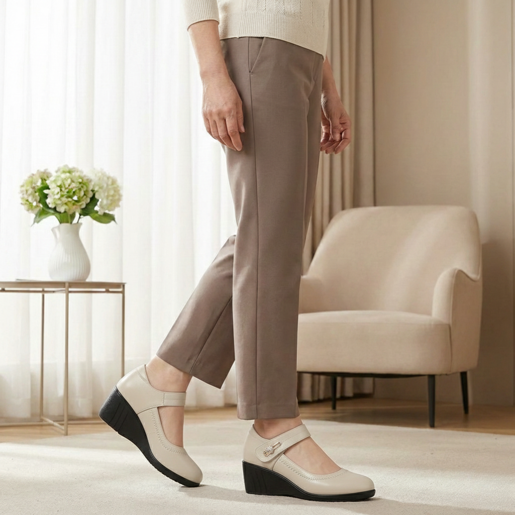 MOREAU LYON | CHAUSSURE COMPENSÉE CHIC POUR FEMMES