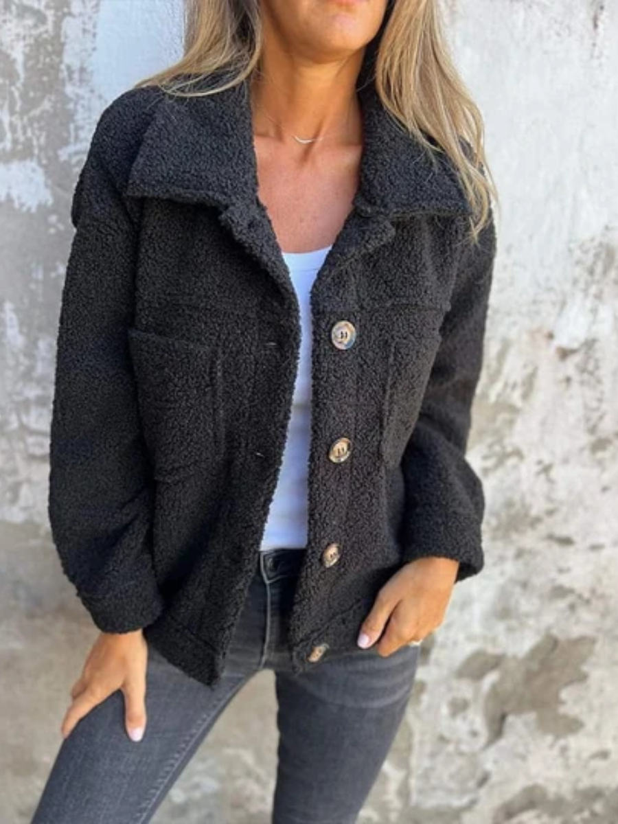 MOREAU LYON | MANTEAU À BOUTONS TEXTURÉ POUR FEMMES