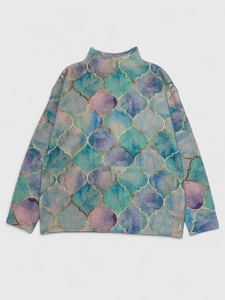 MOREAU LYON | PULL EN MAILLE PASTEL POUR FEMME