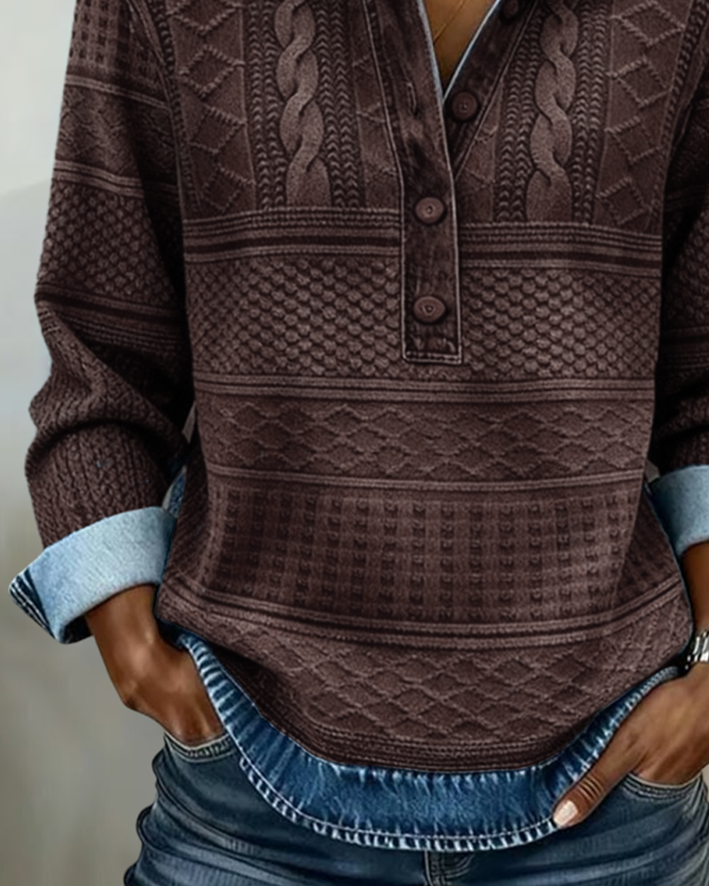 MOREAU LYON | CHEMISE EFFET DENIM POUR FEMME