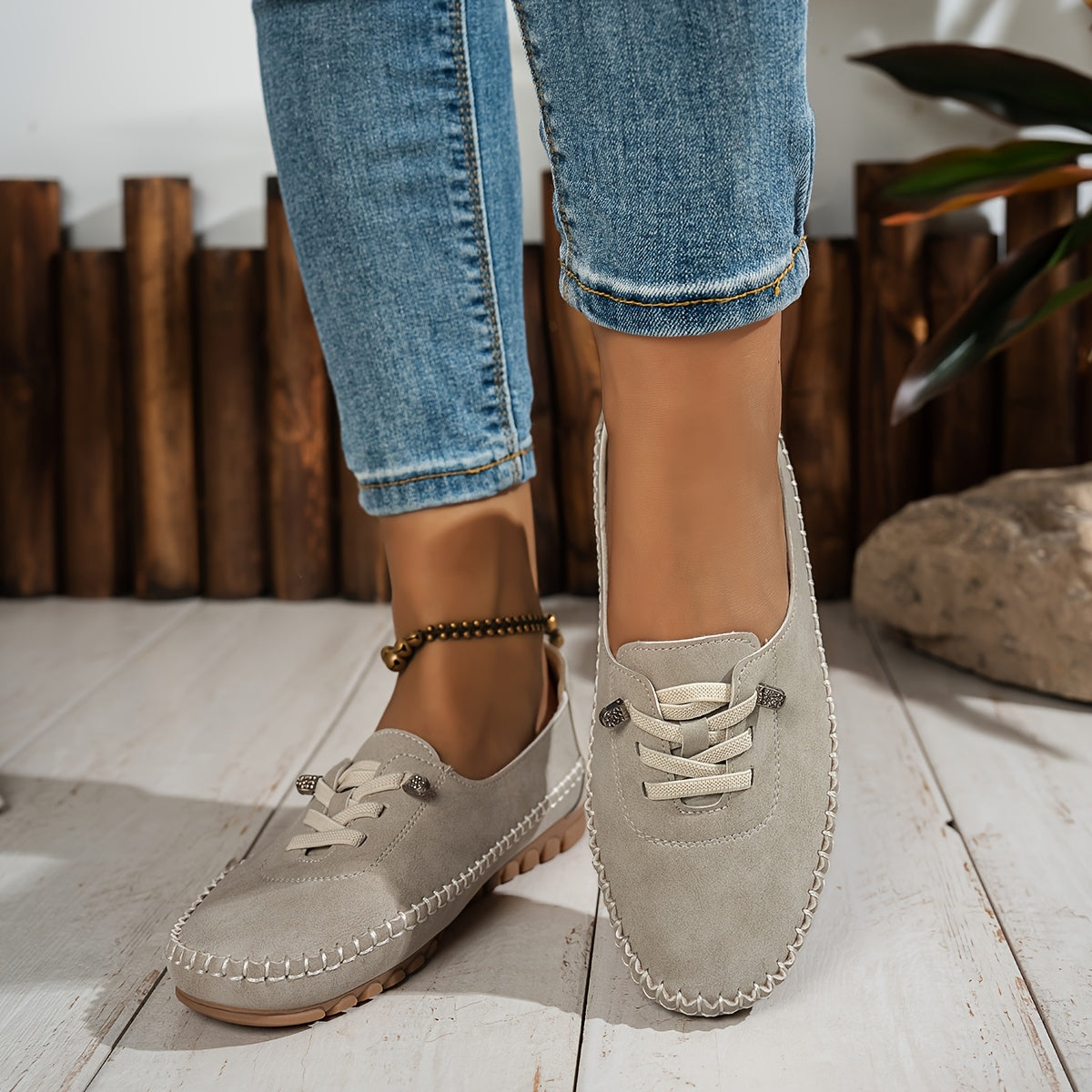MOREAU LYON | MOCASSINS À SOUTIEN FLEXIBLE POUR FEMMES