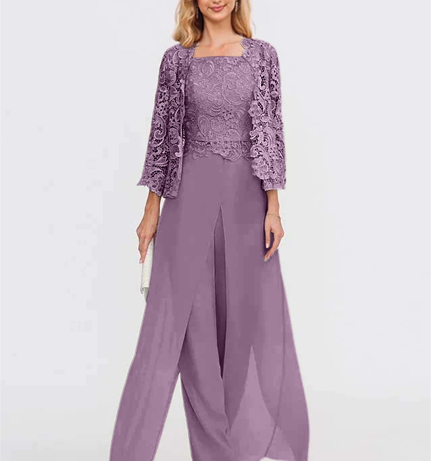 MOREAU LYON | ÉLÉGANTE ENSEMBLE PANTALON EN MOUSSELINE POUR FEMME