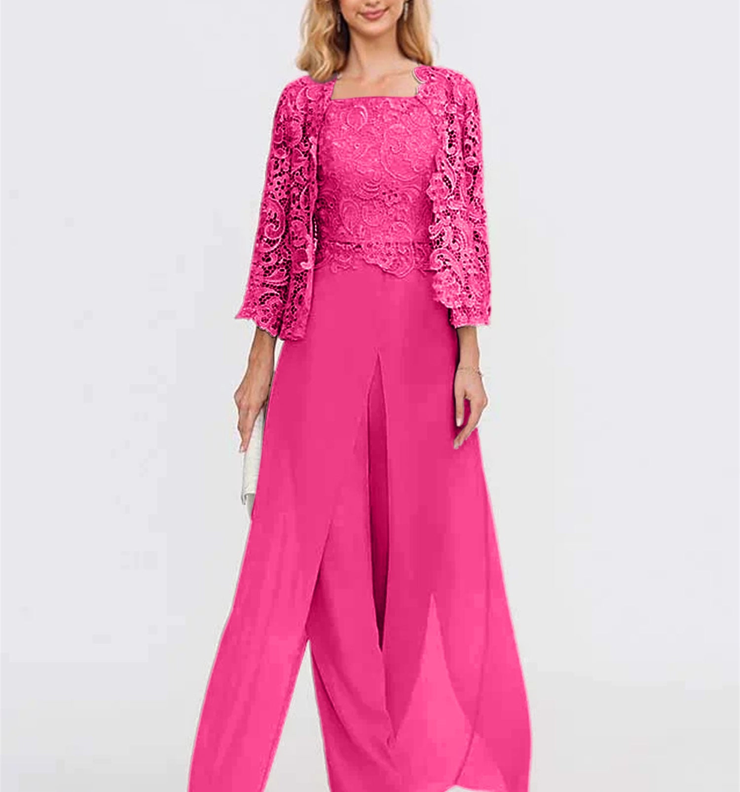 MOREAU LYON | ÉLÉGANTE ENSEMBLE PANTALON EN MOUSSELINE POUR FEMME