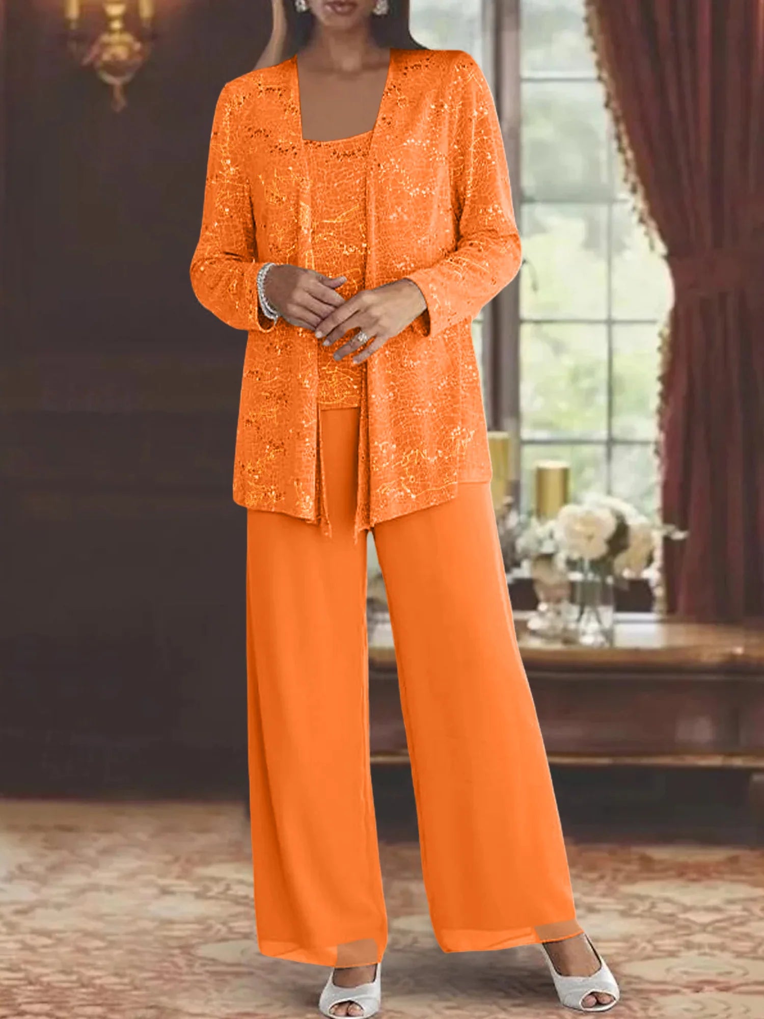 MOREAU LYON | ENSEMBLE PANTALON EN MOUSSELINE POUR FEMME