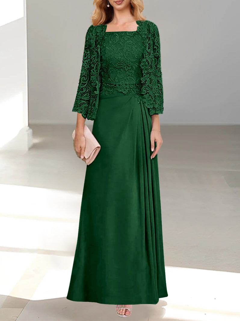 MOREAU LYON | ROBE DEUX PIÈCES EN CHIFFON A-LINE POUR FEMMES