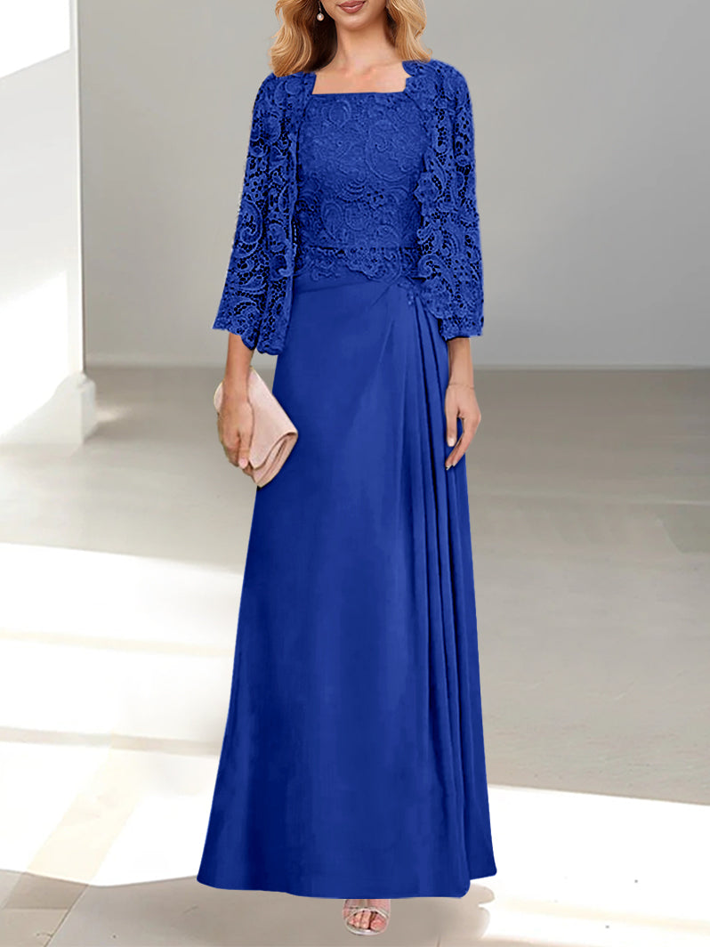 MOREAU LYON | ROBE DEUX PIÈCES EN CHIFFON A-LINE POUR FEMMES