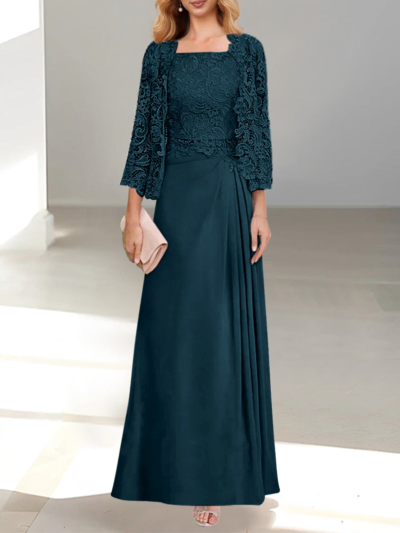 MOREAU LYON | ROBE DEUX PIÈCES EN CHIFFON A-LINE POUR FEMMES