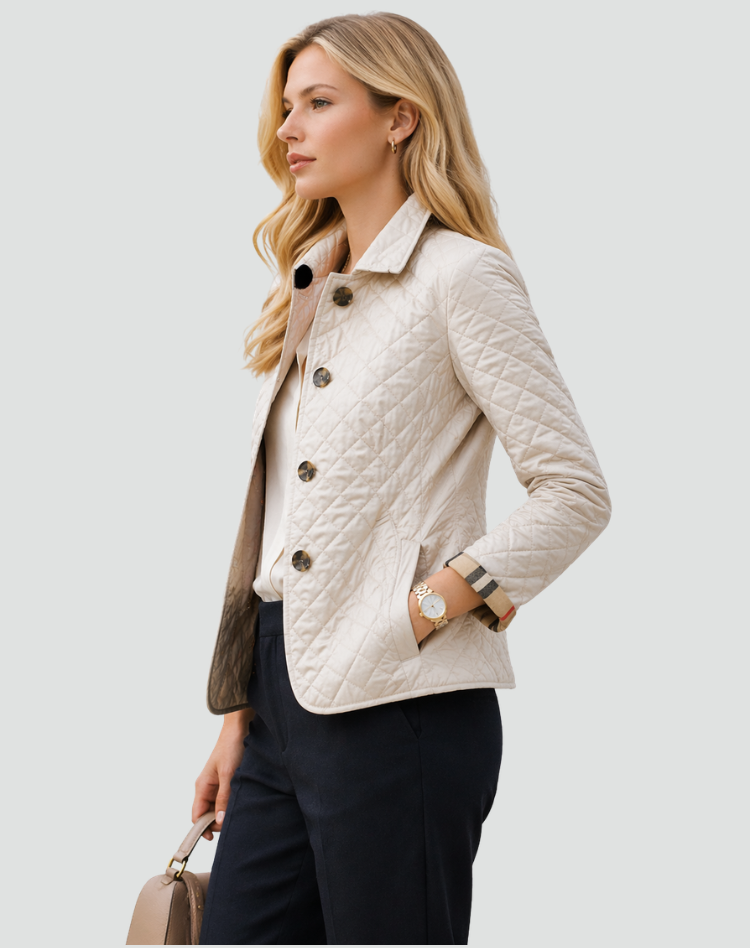 MOREAU LYON | VESTE MATELASSÉE BOUTONNÉE POUR FEMMES