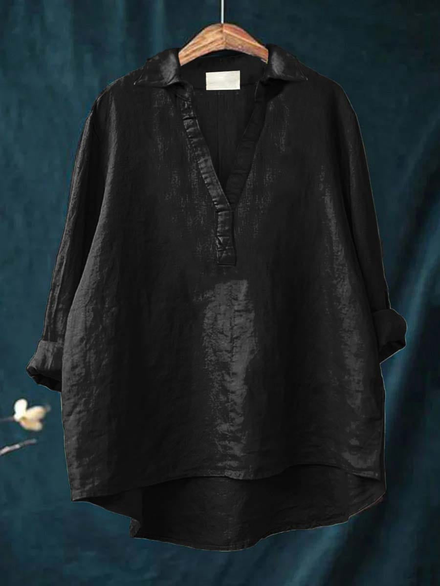 MOREAU LYON | BLOUSE COL V POUR FEMMES