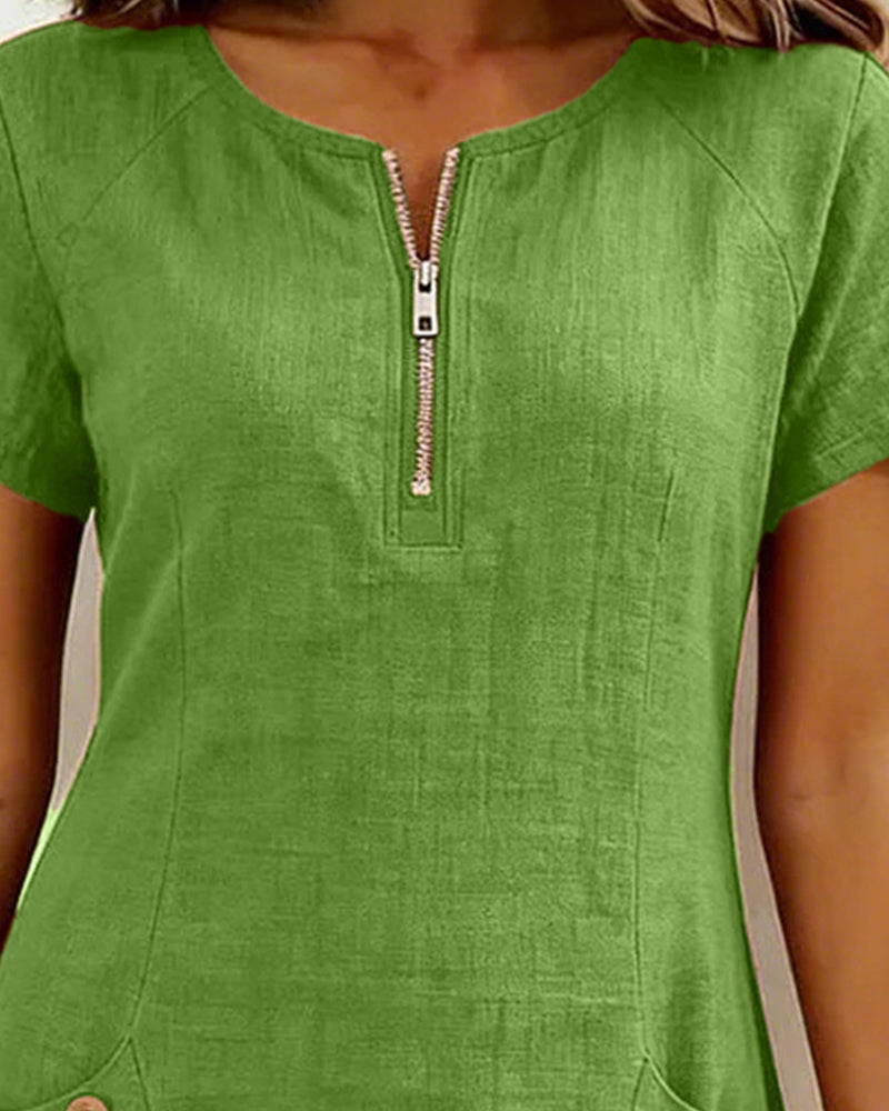 MOREAU LYON | ROBE À POCHES ZIPPÉES POUR FEMMES