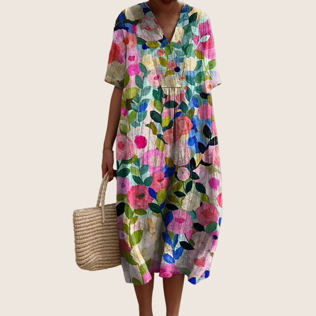 MOREAU LYON | ROBE D’ÉTÉ FLORALE POUR FEMMES