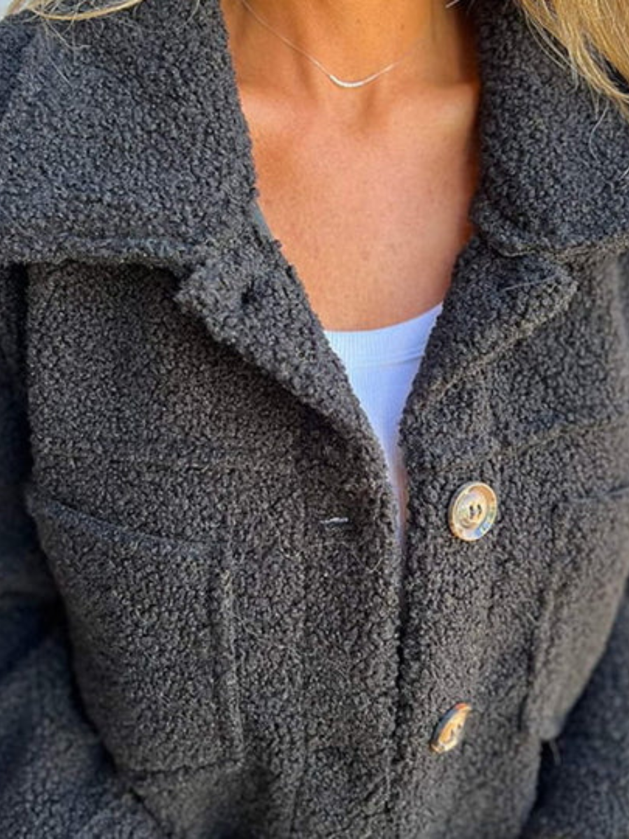 MOREAU LYON | MANTEAU À BOUTONS TEXTURÉ POUR FEMMES