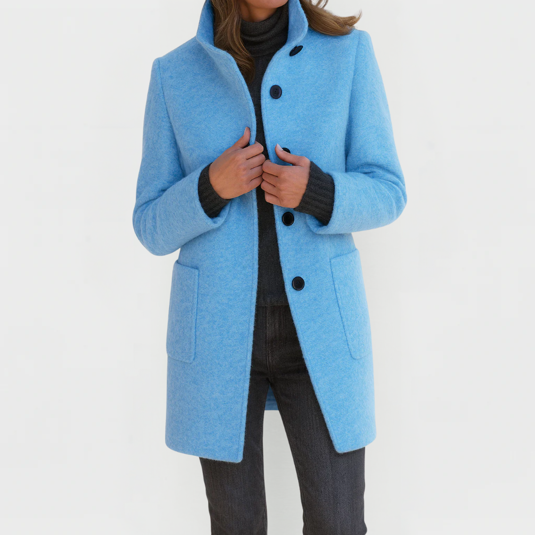 MOREAU LYON | MANTEAU CINTRÉ À BOUTONS POUR FEMMES