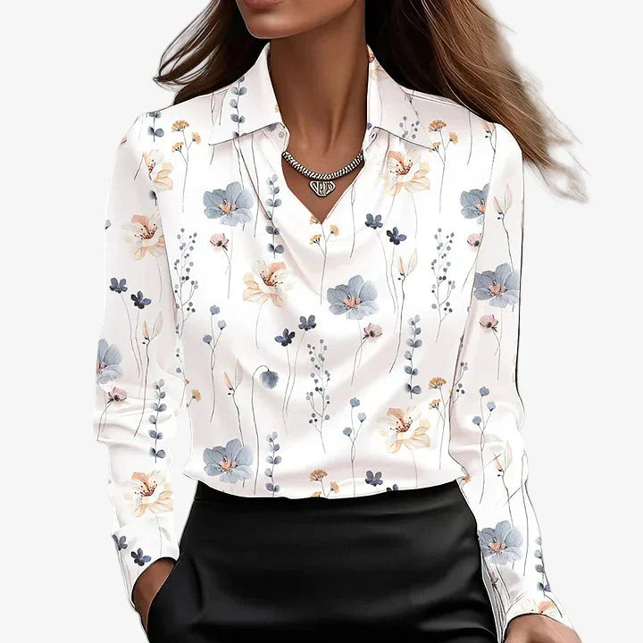 MOREAU LYON | BLOUSE DRAPÉE COL COWL POUR FEMMES