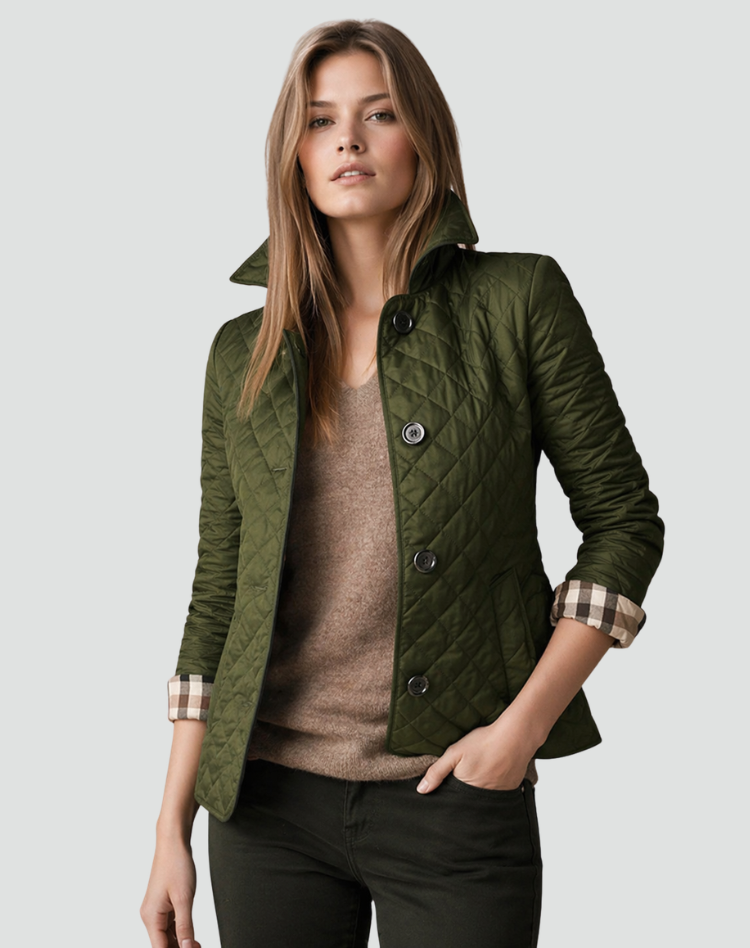 MOREAU LYON | VESTE MATELASSÉE BOUTONNÉE POUR FEMMES