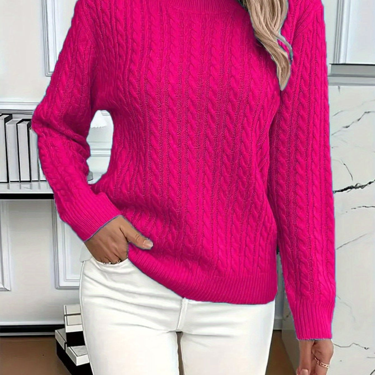 MOREAU LYON | SWEAT À COL ROND COZY POUR FEMMES