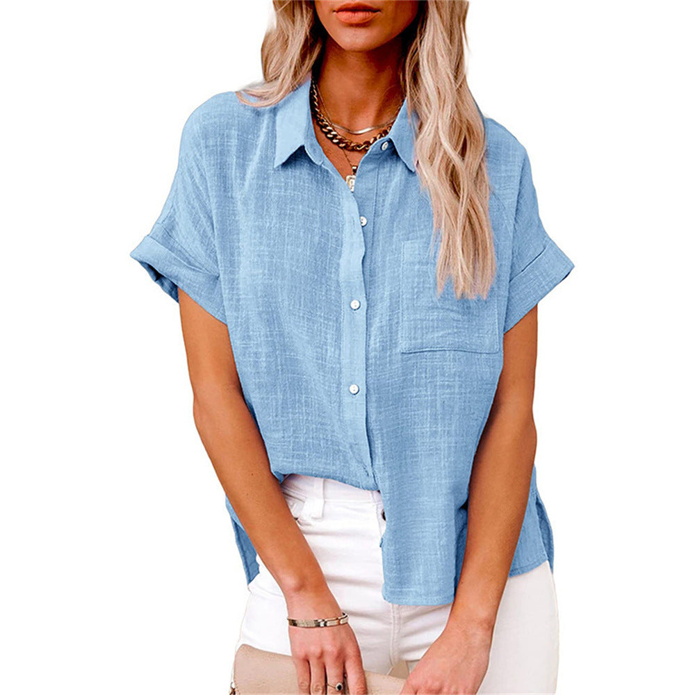 MOREAU LYON | BLOUSE À COL RELAXÉE POUR FEMMES